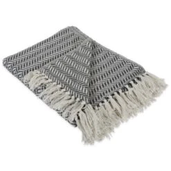 50"x60" Herringbone Chevron Throw Blanket - Design Imports -Home Decor Shop GUEST 9cad1992 e176 4e05 96f6 36a0c39affa8