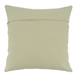 Saro Lifestyle Cowhide Throw Pillow With Poly Filling, 18", Gray