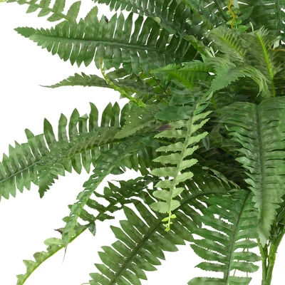 Boston Fern 2pk (40") - Nearly Natural 2 Boston Fern 2pk (40") - Nearly Natural - Image 2
