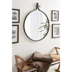 30" X 37" Yitro Metal Framed Wall Mirror Bronze - Kate & Laurel All Things Decor -Home Decor Shop GUEST a08dd04b 6442 4450 aa96 7a599d52a37e