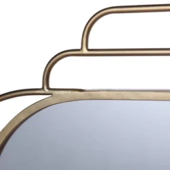 Gemma Mid-Century Modern Metal Wall Mirror Gold - StyleCraft -Home Decor Shop GUEST a0983880 aed6 40d8 8f4f 7e81e3508741