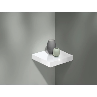 10" X 10" Big Boy Gloss Shelf White - Dolle Shelving 1 10" X 10" Big Boy Gloss Shelf White - Dolle Shelving