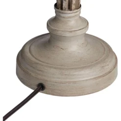 Franklin Iron Works Annie Modern Coastal Table Lamps 28" Tall Set Of 2 Weathered Sand Iron Cream Tapered Drum Shade For Bedroom Living Room Bedside -Home Decor Shop GUEST a2b7214e 90b0 4feb a40e 0651be526bec