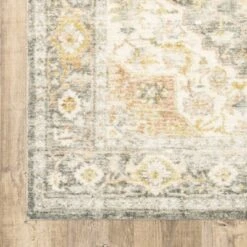 2'x8' Runner Salina Vintage Medallion Area Rug Gray/Gold - Captiv8e Designs -Home Decor Shop GUEST a2e981c5 9eae 44c0 a6e8 3f2cc3ce97e3