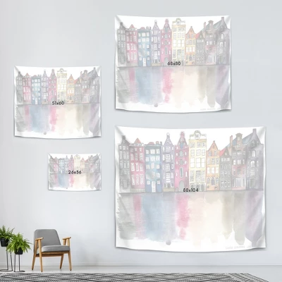 Americanflat Amsterdam By Claudia Libenberg Wall Tapestry 2 Americanflat Amsterdam By Claudia Libenberg Wall Tapestry - Image 2