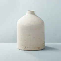 Distressed Ceramic Vase Natural White - Hearth & Hand™ With Magnolia -Home Decor Shop GUEST a40300e9 2aea 4cfd ba05 65cb9b152cb9