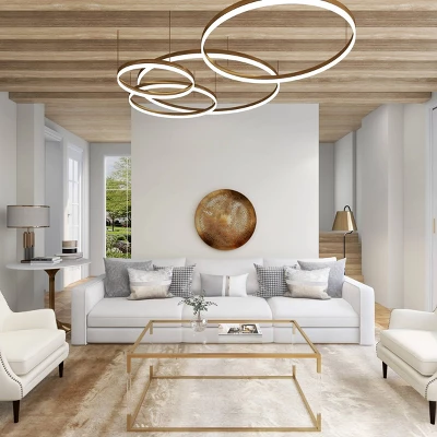 Metal Plate Wall Decor With Moroccan Pattern Gold - Olivia & May 15 Metal Plate Wall Decor With Moroccan Pattern Gold - Olivia & May - Image 15