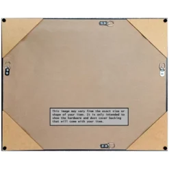 42" X 30" Non-Beveled Ridge White Wall Mirror - Amanti Art -Home Decor Shop GUEST a4498f61 fece 4bbf a13c 325a90e5261c 11