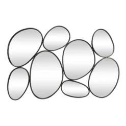 Metal Bubble Cluster Oval Wall Mirror Black - Olivia & May 21 Metal Bubble Cluster Oval Wall Mirror Black - Olivia & May -Home Decor Shop GUEST a4997b03 393e 4400 b61e 4a7bc63e9529