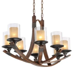 Franklin Iron Works Tafford Mahogany Wood Linear Pendant Chandelier 43 1/4" Wide Rustic Farmhouse Clear Glass 8-Light Fixture For Dining Room Kitchen 12 Franklin Iron Works Tafford Mahogany Wood Linear Pendant Chandelier 43 1/4" Wide Rustic Farmhouse Clear Glass 8-Light Fixture For Dining Room Kitchen -Home Decor Shop GUEST a5362c0f c303 48af a2f4 657a173998fa