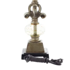 Polystone Buffet Lamp With Tapered Shade Gold - Olivia & May -Home Decor Shop GUEST a58649ea 8527 44b0 85bc 6eceb647628b