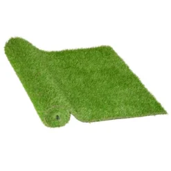 Outsunny 10' X 3' Artificial Turf Grass With Simulated Look & Feel UV Protection, & Drain Holes For Rain -Home Decor Shop GUEST a6d5789f faf6 4687 892a 902c264274bb