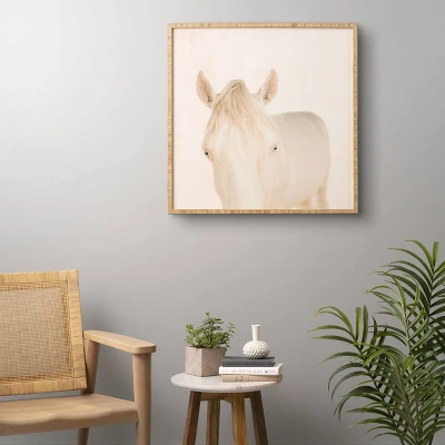 30" X 30" Ingrid Beddoes Bella Bamboo Framed Wall Art - Deny Designs 2 30" X 30" Ingrid Beddoes Bella Bamboo Framed Wall Art - Deny Designs - Image 2