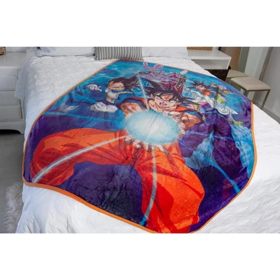 Dragon Ball Z Super Fighters And Warriors Fleece Throw Blanket 4 Dragon Ball Z Super Fighters And Warriors Fleece Throw Blanket - Image 4
