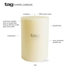 TAG Chapel Paraffin Wax Candle 14 TAG Chapel Paraffin Wax Candle -Home Decor Shop GUEST a9e1750d 8d2b 42c2 b46f 920b58d21723