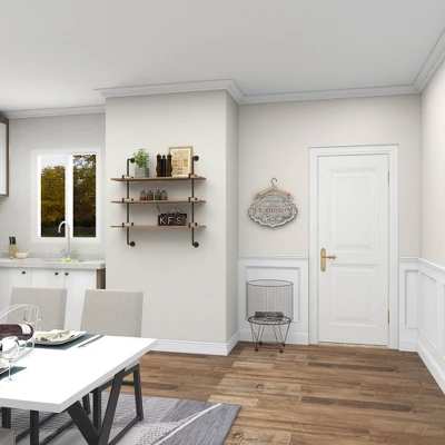 Metal Sign Laundry Room Wall Decor Gray - Olivia & May 6 Metal Sign Laundry Room Wall Decor Gray - Olivia & May - Image 6