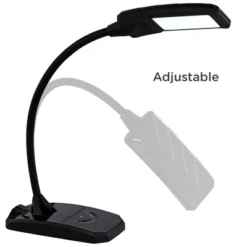 360 Lighting Ricky Modern Desk Lamp 13 3/4" High Black With USB Charging Port LED Gooseneck Touch On Off Dimmer For Bedroom Bedside Office House Desk -Home Decor Shop GUEST ad57b85e 9b04 4c0d 8e59 3b23d3018b05