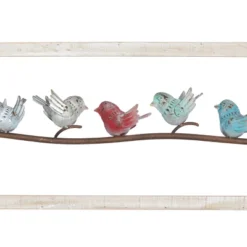 Metal Bird Wall Decor White - Olivia & May -Home Decor Shop GUEST ae1e64bd f8a6 451c b63f 513e62c3d014