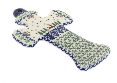 Blue Rose Polish Pottery 47 Vena Cross 1 Blue Rose Polish Pottery 47 Vena Cross