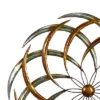 Metal Starburst Wind Spinner Inspired Wall Decor Bronze - Olivia & May