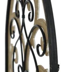 Traditional Wood And Metal Wall Sculpture Brown - StyleCraft -Home Decor Shop GUEST b2885d2a c523 42e2 9482 3c36878115f3