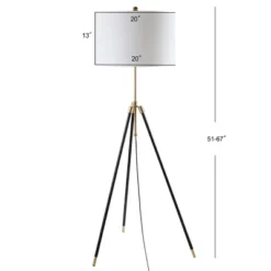 67" Adjustable Metal Lucius Floor Lamp (Includes LED Light Bulb) Black - JONATHAN Y -Home Decor Shop GUEST b3a1f091 879b 4320 adb3 428aa53a97f8