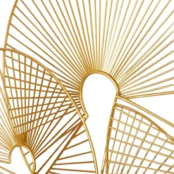 Metal Sunburst Half Moon Wall Decor Gold - CosmoLiving By Cosmopolitan -Home Decor Shop GUEST b43d5e84 e068 4c63 9491 838593015cd9