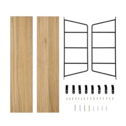 24.5" X 15.75" Severini Floating Bracket 2 Tier Wall Shelf - Danya B. -Home Decor Shop GUEST b4e0a295 0bbd 4ecf 903c 4d9316513dd2