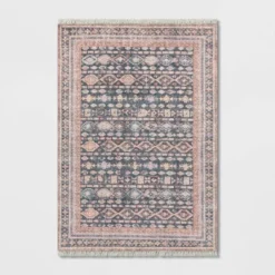 Alexandra Floral Printed Border Persian Rug Blush - Opalhouse™ 9 Alexandra Floral Printed Border Persian Rug Blush - Opalhouse™ -Home Decor Shop GUEST b64cccec 5c26 44cb bb19 1be2036f9757