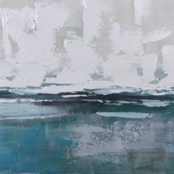 Aqua Horizon Hand Painted Framed Canvas Blue - StyleCraft -Home Decor Shop GUEST b6869361 d7a9 4424 b7c9 435582f8c2ac