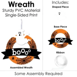 Big Dot Of Happiness Spooky Ghost - Outdoor Halloween Party Decor - Front Door Wreath -Home Decor Shop GUEST b6e19cc0 2e59 4788 841c 65b84e86abad