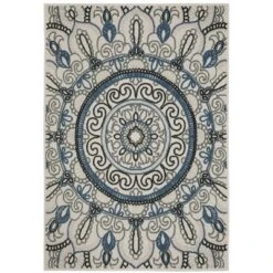 Trinity Bohemian Medallion Patio Area Rug Beige/Blue - Captiv8e Designs 25 Trinity Bohemian Medallion Patio Area Rug Beige/Blue - Captiv8e Designs -Home Decor Shop GUEST b6fdf611 1745 4a8d 9fee bb22dc2f4afc
