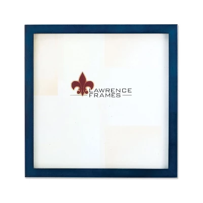 Lawrence Frames 755788 Blue Wood 8x8 Picture Frame - Gallery Collection 1 Lawrence Frames 755788 Blue Wood 8x8 Picture Frame - Gallery Collection