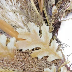 Northlight Cattail And Wheat Twig Artificial Fall Harvest Wreath, 24-Inch -Home Decor Shop GUEST ba4493d2 9b9e 4856 adce dd1226ed4a50