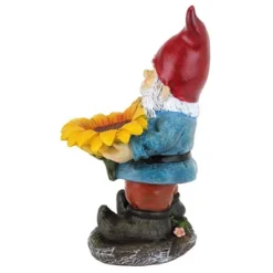Design Toscano Sunflower Sammy Garden Gnome Statue - Multicolored 7 Design Toscano Sunflower Sammy Garden Gnome Statue - Multicolored -Home Decor Shop GUEST bb0086e8 0730 4deb b88a 8c477f5e5f27