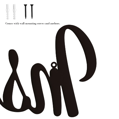 Metal Cutout- Inspire Decorative Wall Sign-3D Word Art Home Accent Decor-Perfect For Modern Rustic Or Vintage Farmhouse Style By Hastings Home 3 Metal Cutout- Inspire Decorative Wall Sign-3D Word Art Home Accent Decor-Perfect For Modern Rustic Or Vintage Farmhouse Style By Hastings Home - Image 3