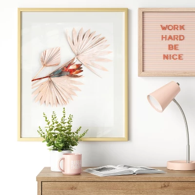 20.78" X 24.78" Matted To 16" X 20" Thin Poster Frame Brass - Room Essentials™ 1 20.78" X 24.78" Matted To 16" X 20" Thin Poster Frame Brass - Room Essentials™