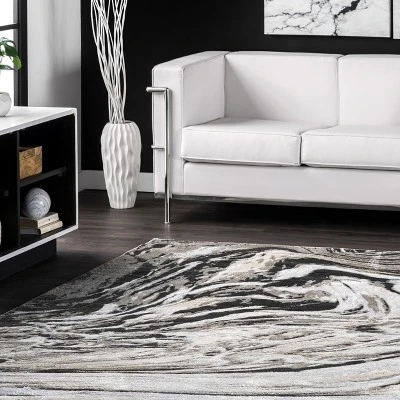 NuLOOM Drea Marble Abstract Area Rug 8 NuLOOM Drea Marble Abstract Area Rug - Image 8