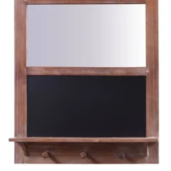 Multi-Functional Wall Memo Board Mirrored With Chalkboard Brown - StyleCraft -Home Decor Shop GUEST be608c4a ab3c 4e98 ac0d 06305888d922