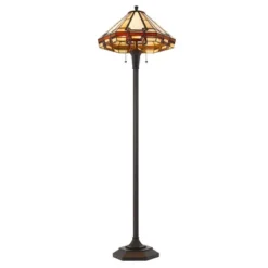 59.25" Resin Transitional Floor Lamp With Tiffany Glass Shade - Cal Lighting 7 59.25" Resin Transitional Floor Lamp With Tiffany Glass Shade - Cal Lighting -Home Decor Shop GUEST be64528d 8041 4885 90b0 ab6d5b5036ed