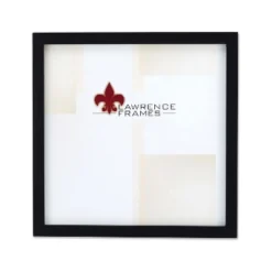 Lawrence Frames 10" X 10" Wooden Black Picture Frame 755510