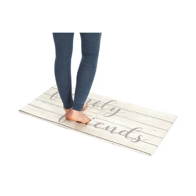 39" X 20" PVC Friends And Family Anti-Fatigue Kitchen Floor Mat - J&V Textiles 1 39" X 20" PVC Friends And Family Anti-Fatigue Kitchen Floor Mat - J&V Textiles