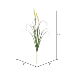 Vickerman PVC Artificial Green Foxtail Grass