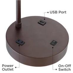 360 Lighting Colby Bronze USB Desk Lamps Set Of 2 With Smart Socket 11 360 Lighting Colby Bronze USB Desk Lamps Set Of 2 With Smart Socket -Home Decor Shop GUEST c16c32ff dd54 47b4 b75c 4d88f43ab176