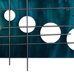 Metal Geometric Circle Cutouts Wall Decor Dark Blue - Olivia & May -Home Decor Shop GUEST c3ca0495 3c94 4483 abd9 72235a18d851