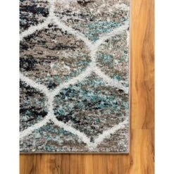 Unique Loom Trellis Frieze Rounded Area Rug -Home Decor Shop GUEST c43ace18 a14f 486d a27a 21300e4ce3ef