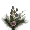 Vickerman 30" Artificial Long Leaf Pine With Seeded Cedar, Eucalyptus Foliage, And Pinecones Wreath