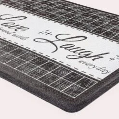Kate Aurora Montauk Accents Anti Fatigue Memory Foam 18" X 30" Live~Love~Laugh Kitchen Floor Mats With Beveled Edges 7 Kate Aurora Montauk Accents Anti Fatigue Memory Foam 18" X 30" Live~Love~Laugh Kitchen Floor Mats With Beveled Edges -Home Decor Shop GUEST c7f2ccc8 01b7 48c5 b88a cd079507b2c2
