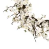 24" Artificial Plum Blossom Wreath - Nearly Natural