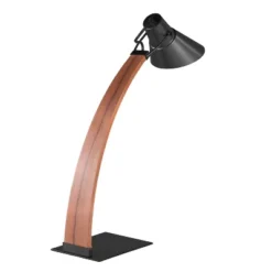 23" Noah Desk Lamp Wood/Black - LumiSource -Home Decor Shop GUEST c9a5834e 112d 4644 9a1a 546f2d9b555c